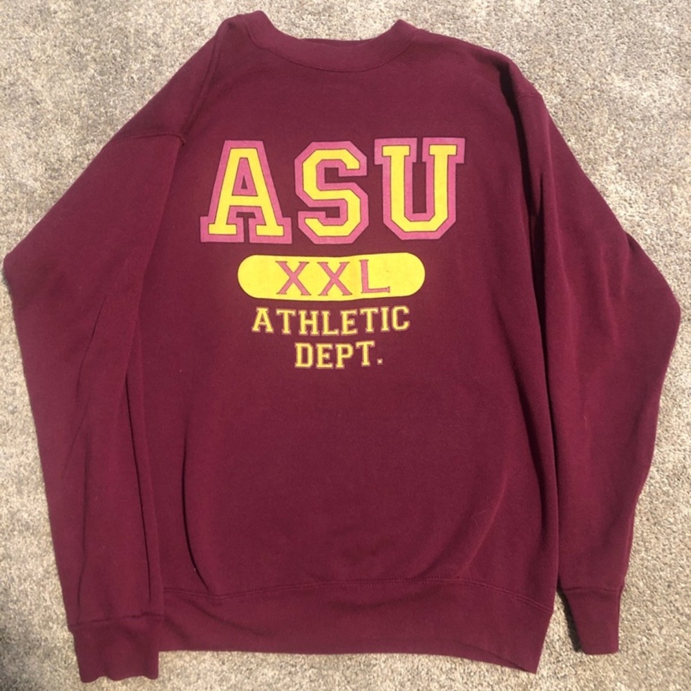 💙 Vintage early 1990s ASU Sun Devils sweatshirt - Size Large